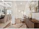 Bright and spacious living room with hardwood floors and dining area at 824 Lakehaven Ln, Loganville, GA 30052