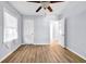 Bedroom with hardwood floors and neutral walls at 1003 Springdale Dr, Marietta, GA 30062