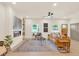 Spacious living room with a comfortable seating area and decorative rug at 704 Fairgate Rd, Marietta, GA 30064