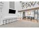 Modern clubhouse kitchen with stainless steel appliances and bar seating at 924 Woodbury Rd, Canton, GA 30114