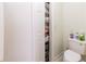Small bathroom with toilet and linen closet at 2080 Misty Oaks Dr, Buford, GA 30519
