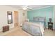 Bedroom with a full bed and access to a bathroom at 2080 Misty Oaks Dr, Buford, GA 30519