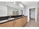Well-appointed bathroom featuring dual sinks and walk-in shower, offering a blend of style and functionality at 390 17Th Nw St # 4063, Atlanta, GA 30363