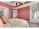 Inviting bedroom with easy access to the bathroom and balcony, enhancing convenience and relaxation at 390 17Th Nw St # 4063, Atlanta, GA 30363