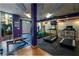 Fitness center with modern equipment and plenty of natural light at 390 17Th Nw St # 4063, Atlanta, GA 30363