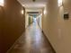 Hallway showcasing tile flooring, recessed lighting and neutral paint scheme at 390 17Th Nw St # 4063, Atlanta, GA 30363