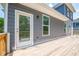 Deck with glass door access from house, overlooking backyard at 5649 Eagles Watch, Douglasville, GA 30135