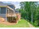 Gray sided home with deck, stairs and backyard at 5649 Eagles Watch, Douglasville, GA 30135