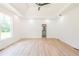 Spacious main bedroom with hardwood floors and ensuite bathroom at 5649 Eagles Watch, Douglasville, GA 30135