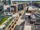 Aerial view of a city block with several buildings, showcasing a vibrant urban area at 1708 Evenstad Way, Smyrna, GA 30080