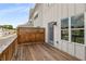 Private deck with screen door and view of the community at 1708 Evenstad Way, Smyrna, GA 30080