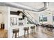 Modern kitchen with white cabinets, quartz countertops, and stainless steel appliances at 260 18Th Nw St # 10311, Atlanta, GA 30363