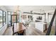 Open concept living area with kitchen island and city view at 260 18Th Nw St # 10311, Atlanta, GA 30363