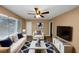Living room with stylish furniture and decor at 1881 Broad Ave, East Point, GA 30344