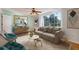 Bright living room with a large window, comfortable seating, and stylish decor creating a cozy and inviting atmosphere at 1931 Oana Sw St, Atlanta, GA 30310