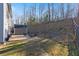 Backyard with patio, fire pit, and storage shed at 4770 Alford Commons, Cumming, GA 30028
