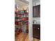 Walk-in pantry with ample shelving for food storage at 4770 Alford Commons, Cumming, GA 30028