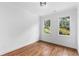 Spacious bedroom with hardwood floors and two windows at 971 Boulevard # A, Atlanta, GA 30312