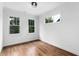 Charming bedroom with hardwood floors and multiple windows at 971 Boulevard # A, Atlanta, GA 30312