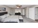 Bedroom featuring neutral paint, carpeted floors, and natural lighting at 7018 Chimney Ridge Dr, Riverdale, GA 30296