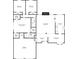 Detailed floor plan showcasing the layout of the home, including bedrooms, living areas, and garage at 7018 Chimney Ridge Dr, Riverdale, GA 30296