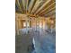 Unfinished basement with exposed framing and stairs, ready for customization at 319 Willam Gossett Dr, Canton, GA 30114