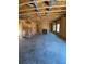 Unfinished basement framing with stairs and fireplace, ready for customization at 319 Willam Gossett Dr, Canton, GA 30114