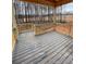 Newly constructed deck overlooking backyard at 319 Willam Gossett Dr, Canton, GA 30114