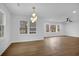 Bright living room area with lots of natural light and wood flooring at 1900 Gober Se Ave, Smyrna, GA 30080