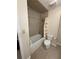 Bathroom features a shower/tub combo and updated tile at 1345 Keys Crossing Ne Dr # 1345, Atlanta, GA 30319