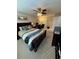 Primary bedroom features a comfortable bed and ample space at 1345 Keys Crossing Ne Dr # 1345, Atlanta, GA 30319