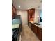 Modern kitchen with granite countertops and stainless steel appliances at 1345 Keys Crossing Ne Dr # 1345, Atlanta, GA 30319