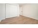 Bedroom with hardwood floors and double door closet at 2901 Lenox Ne Rd # 901, Atlanta, GA 30324