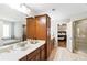 Large bathroom with soaking tub and walk-in shower at 3230 Harmony Hill Trce, Kennesaw, GA 30144