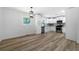 Modern kitchen with white cabinets and stainless steel appliances at 4770 Shady Rest Dr, Powder Springs, GA 30127