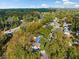 Wide aerial view of neighborhood, showcasing tree lined streets and homes at 1183 Cahaba Dr, Atlanta, GA 30311