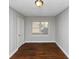 Simple bedroom with hardwood floors and neutral walls at 1368 Wichita Sw Dr, Atlanta, GA 30311