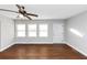 Hardwood floors, neutral walls, ceiling fan, and lots of natural light at 1368 Wichita Sw Dr, Atlanta, GA 30311