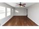 Hardwood floors, neutral walls, ceiling fan, and lots of natural light at 1368 Wichita Sw Dr, Atlanta, GA 30311