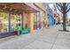 Retail storefronts along a city sidewalk at 2439 Woodridge Dr, Decatur, GA 30033