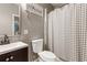 Clean bathroom with a shower/tub combo, toilet and vanity at 2680 Pine Tree Ne Rd # 2, Atlanta, GA 30324