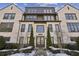 Exterior view of building with winter landscaping at 6442 Canopy Dr, Sandy Springs, GA 30328