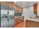 Modern kitchen with stainless steel appliances at 3300 Windy Ridge Se Pkwy # 1603, Atlanta, GA 30339