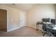 Cozy bedroom featuring a workspace and ample closet space at 2777 Lakeview Walk, Decatur, GA 30035