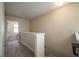 Upper level hallway with access to laundry and bedrooms at 2777 Lakeview Walk, Decatur, GA 30035