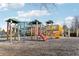 Colorful playground equipment in a community setting at 3216 Colchester St, Douglasville, GA 30135