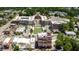 Aerial view of a mixed-use development with residential and commercial areas at 364 Concord St, Alpharetta, GA 30009