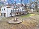 Ranch home with deck and firepit at 607 Ann Ct, Woodstock, GA 30188