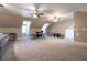 Spacious bonus room, perfect for a home office or media room at 1150 Brushy Mountain Rd, Rockmart, GA 30153