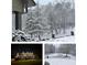 Collage of snowy winter scenes around the property at 1150 Brushy Mountain Rd, Rockmart, GA 30153